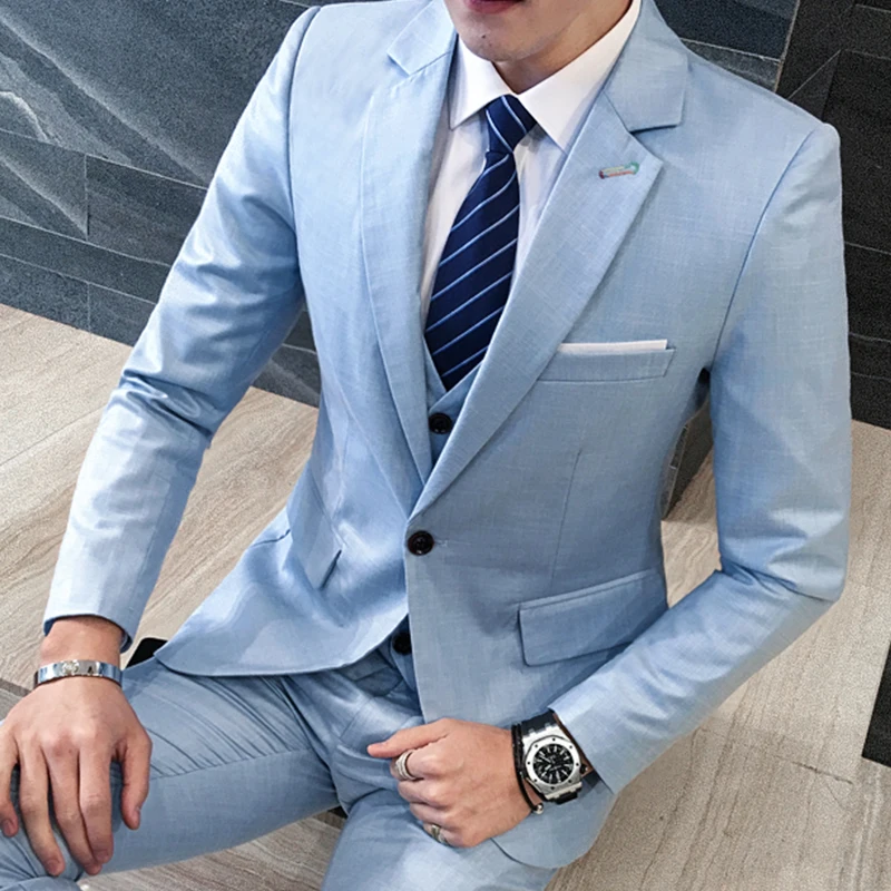 Men Formal Wear Sale - Herenpakken Slim Fit Heren Casual Kostuum