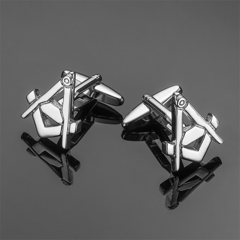 Dress Shirt French Cuff - Hoge kwaliteit heren Frans overhemd metalen