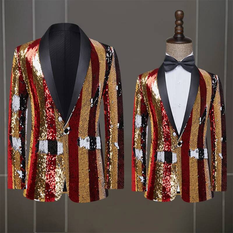 Men'S Formal Attire - Kostuums voor mannen, toneelvoorstellingen, zangers, presentatoren,
