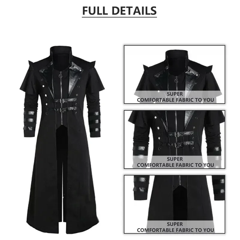 Vintage Halloween Middeleeuws  - Men Formal Wear Coat recensie en prijs
