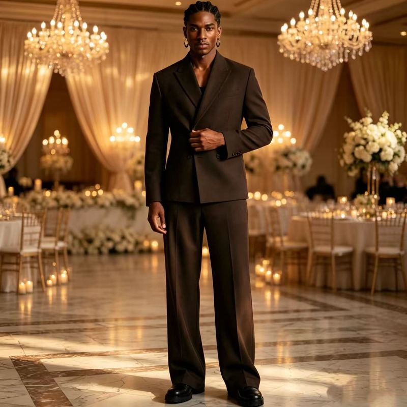 Loszittende, slanke, dubbelrij - Men'S Relaxed Formal Wear recensie en prijs