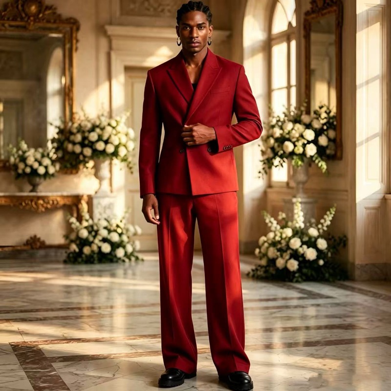 Loszittende, slanke, dubbelrij - Men'S Relaxed Formal Wear recensie en prijs