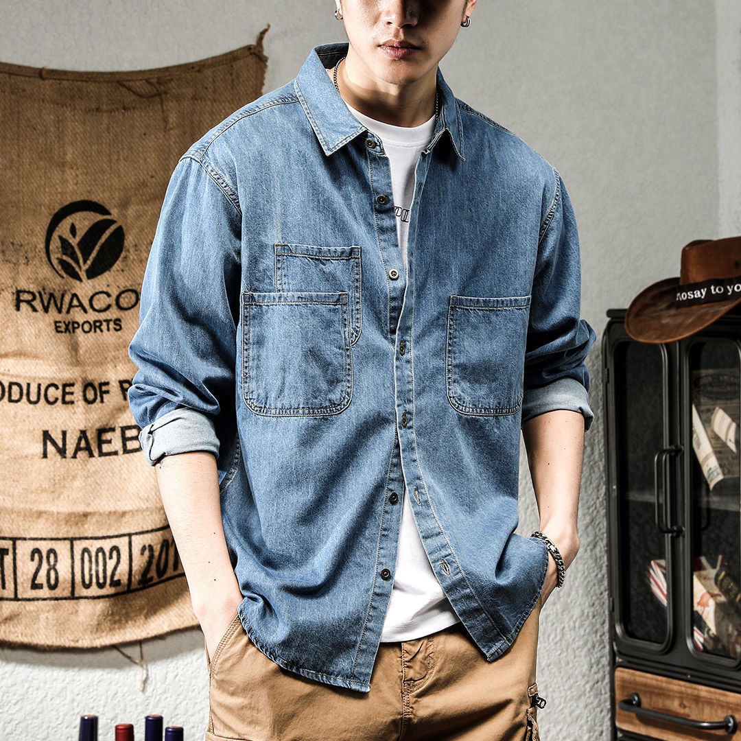 Lente Ruffian Knap Denim Tooli - Men Formal Wear Coat recensie en prijs