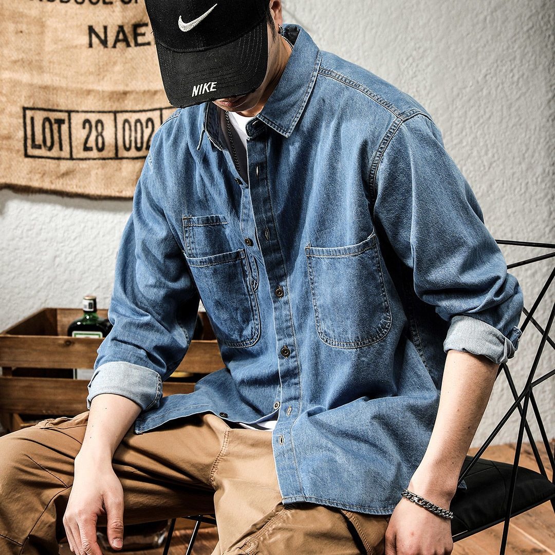 Lente Ruffian Knap Denim Tooli - Men Formal Wear Coat recensie en prijs