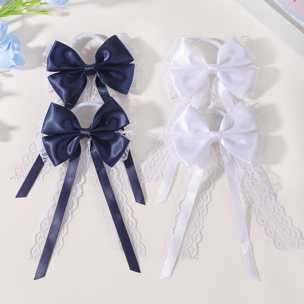 2 stuks satijnen kant lange st - Satin Bow Tie recensie en prijs