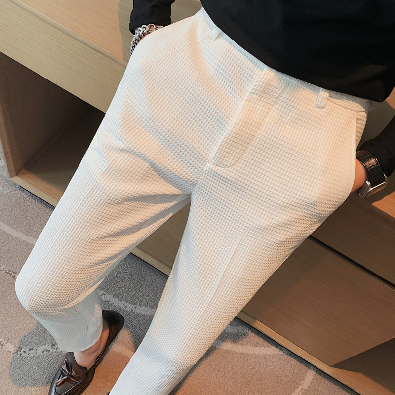 2024 Herfst Nieuwe Wafel Stret - Men'S Formal Attire recensie en prijs