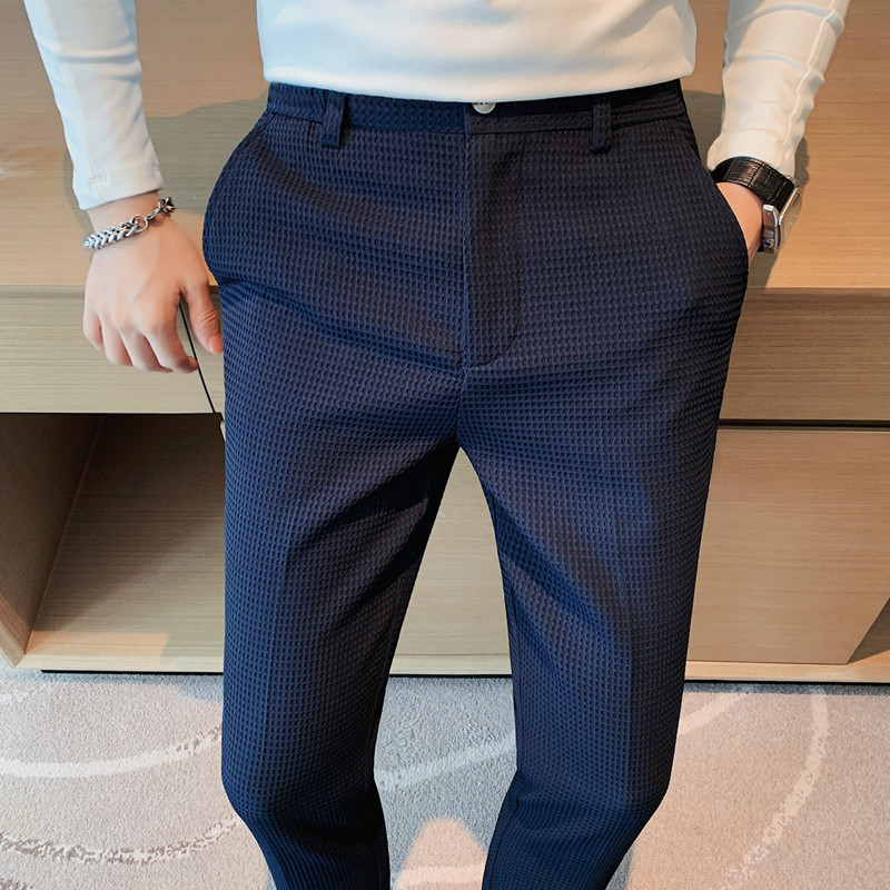 2024 Herfst Nieuwe Wafel Stret - Men'S Formal Attire recensie en prijs