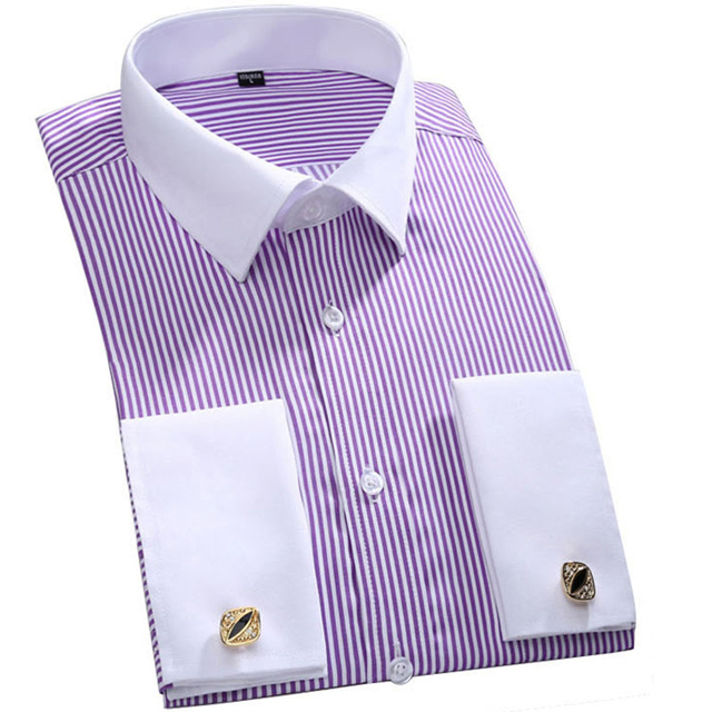Heren Franse Manchet Overhemd  - Dress Shirt French Cuff recensie en prijs