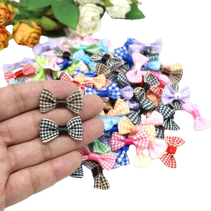 30 stks/partij 1.5 cm * 3 cm K - Satin Bow Tie recensie en prijs