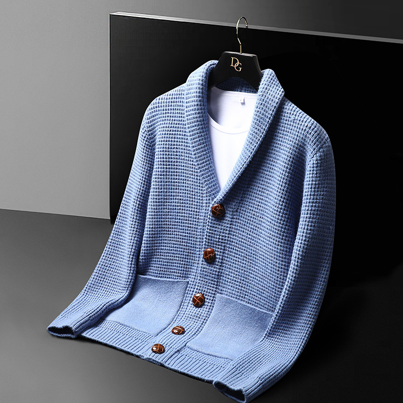 Hoogwaardige luxe gebreide jas - Men Formal Wear Coat recensie en prijs