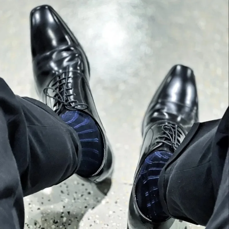 Heren gestreepte sokken, ultra - Men'S Formal Attire recensie en prijs