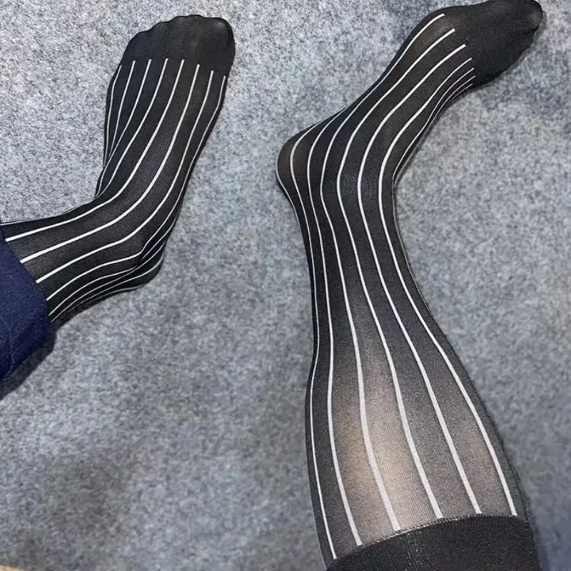 Heren gestreepte sokken, ultra - Men'S Formal Attire recensie en prijs