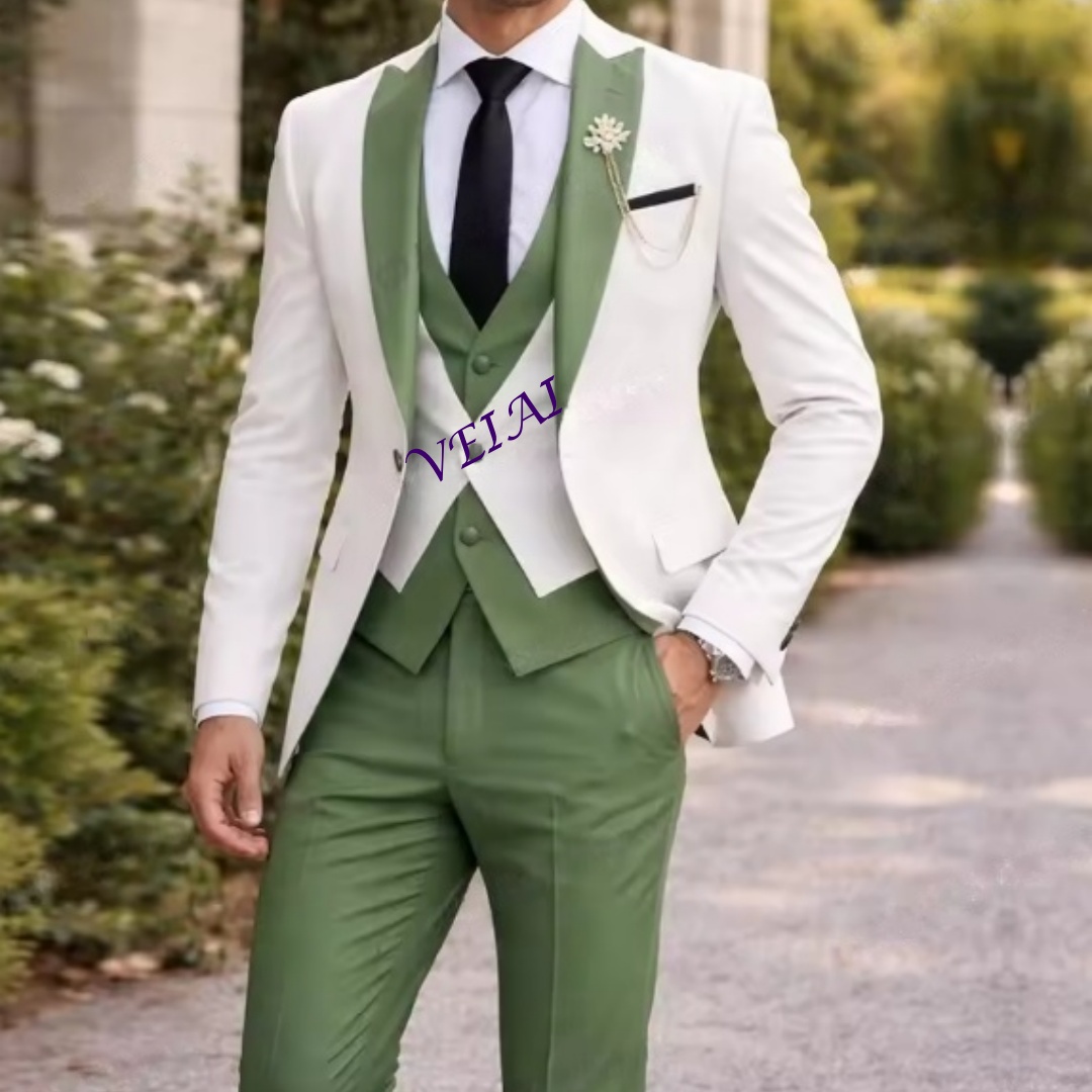 Op maat gemaakte nieuwe witte  - Men'S Formal Attire recensie en prijs