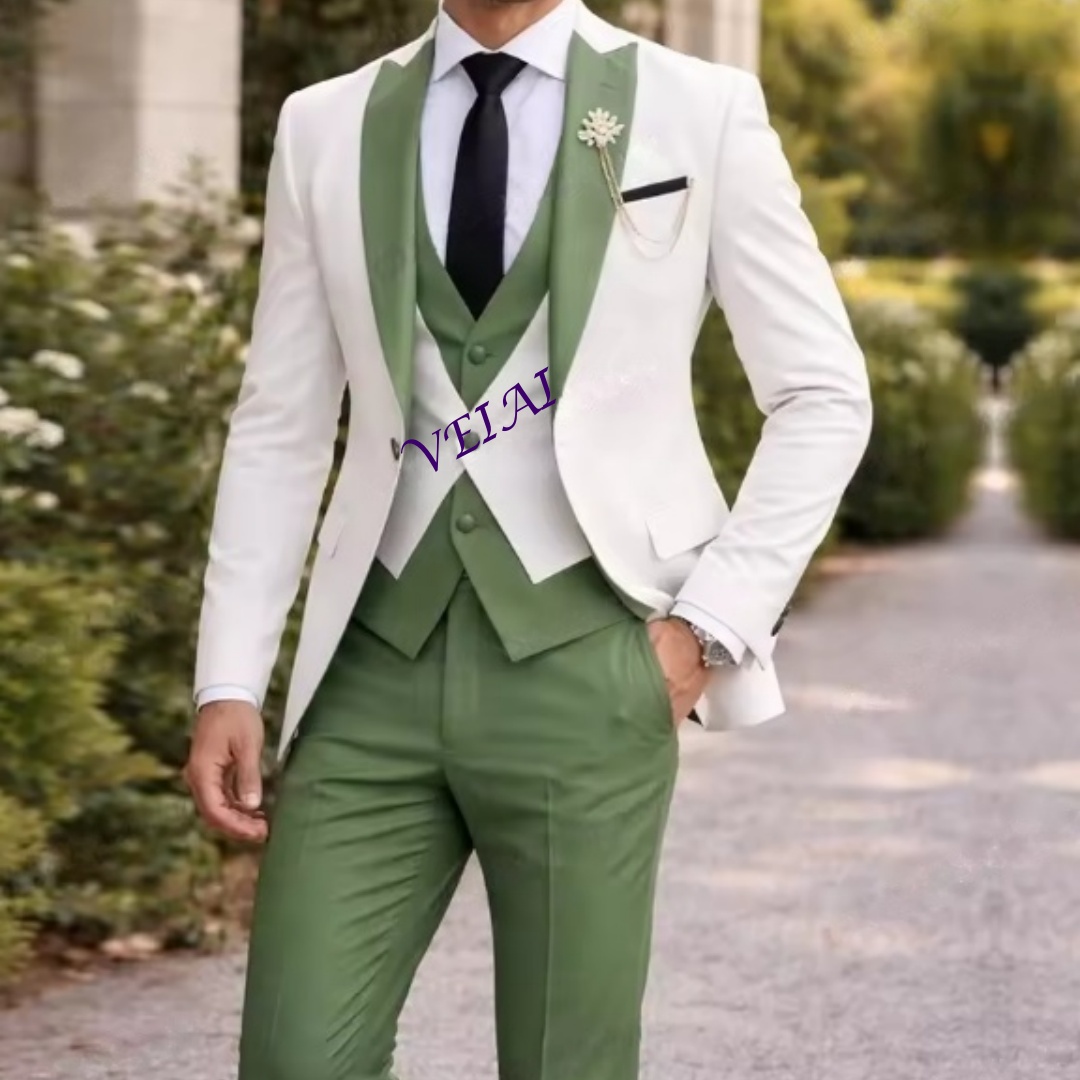 Op maat gemaakte nieuwe witte  - Men'S Formal Attire recensie en prijs