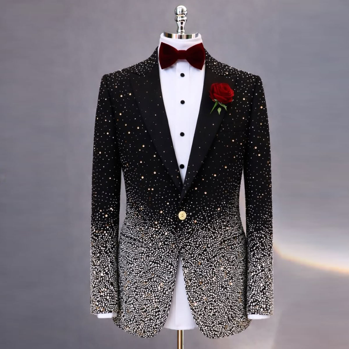 Knappe Strass Diamant Mannen P - Men'S Formal Attire recensie en prijs