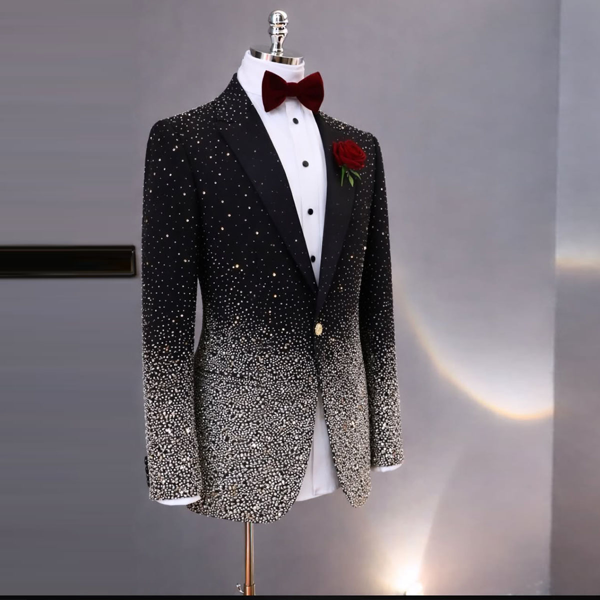 Knappe Strass Diamant Mannen P - Men'S Formal Attire recensie en prijs