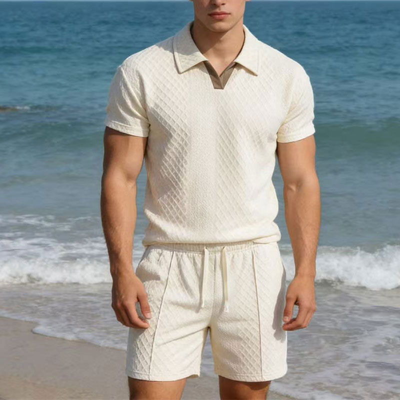 Zomerpakken voor heren 2026, 1 - Slim Fit Suit Set recensie en prijs